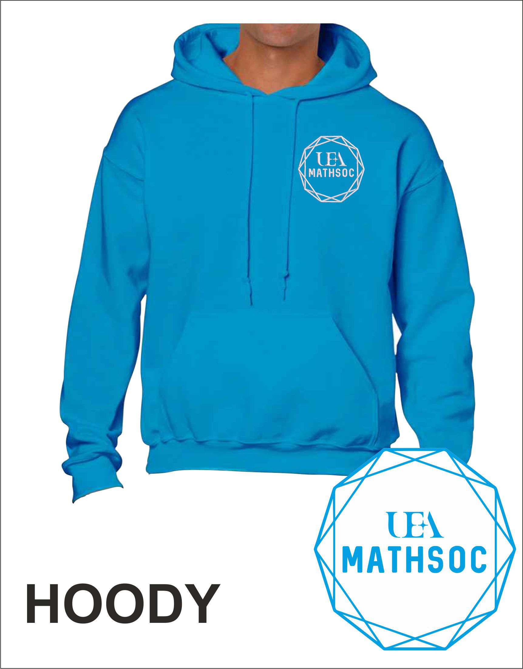 Hoody Sapphire Blue Front