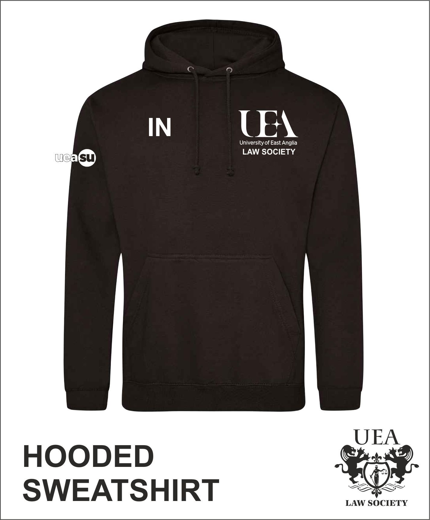 Balck Hoody Front