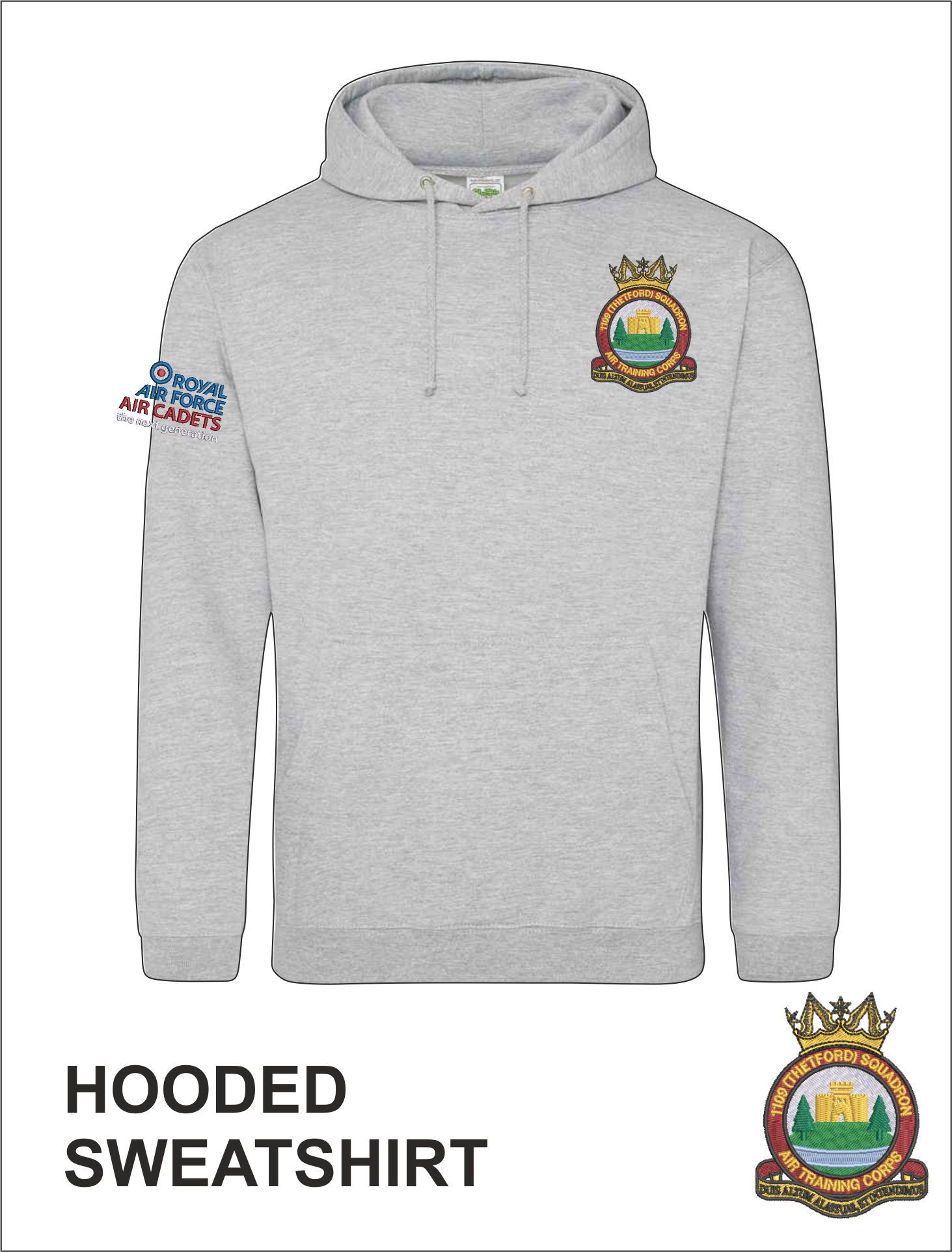 Hoody Grey Front