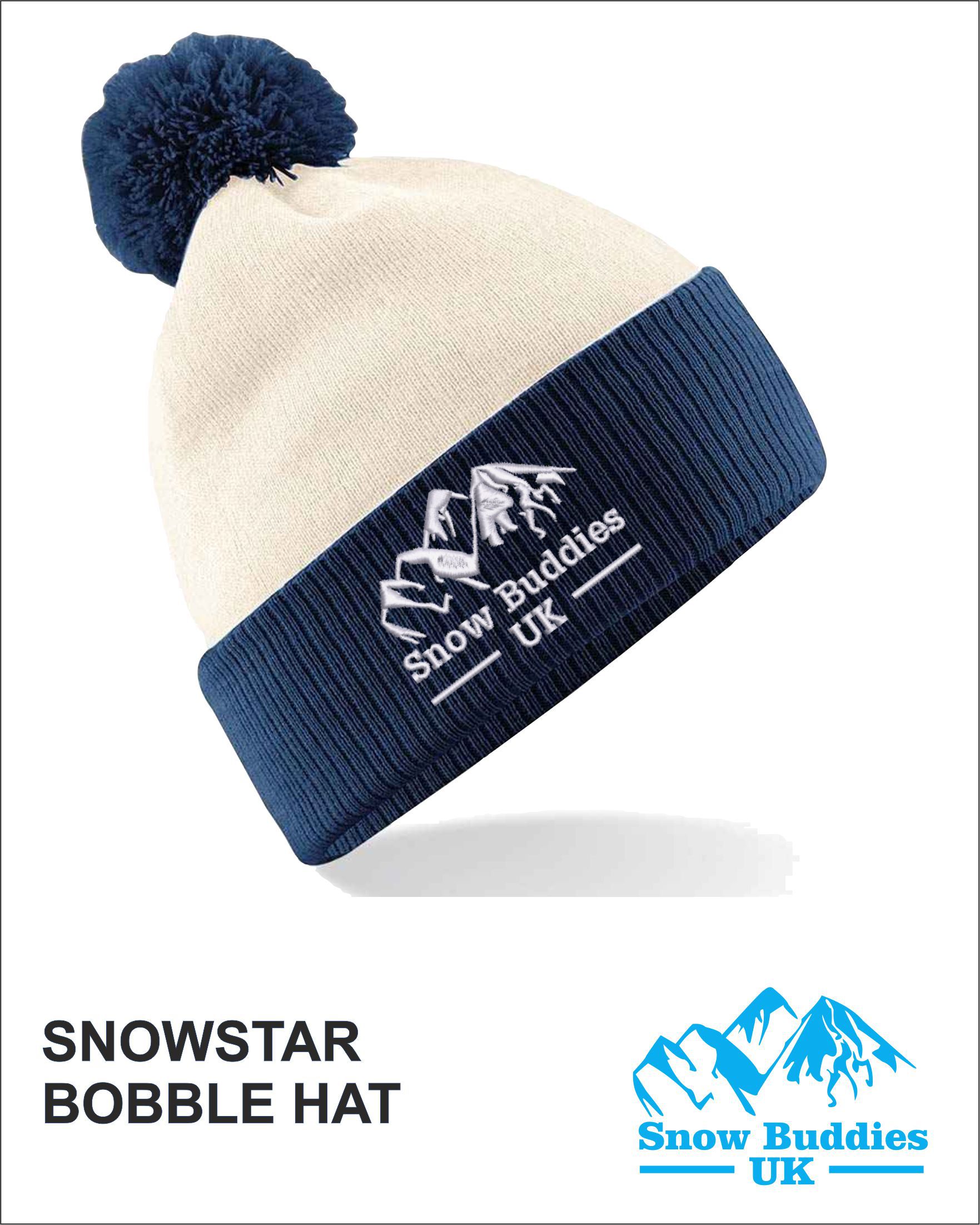 Snowstar Beanie Navy White