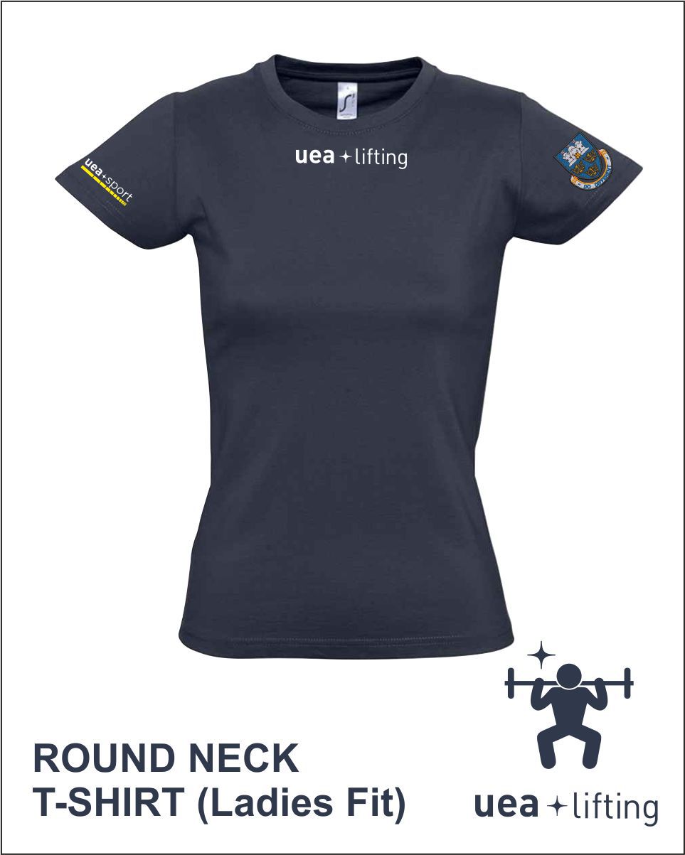 T Shirt Ladies Fit Navy