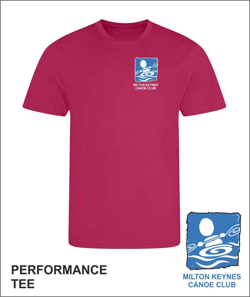 Performance Tee Hot Pink