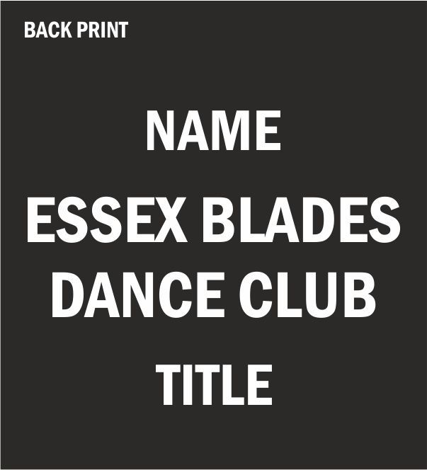 Essex Blades Back Print