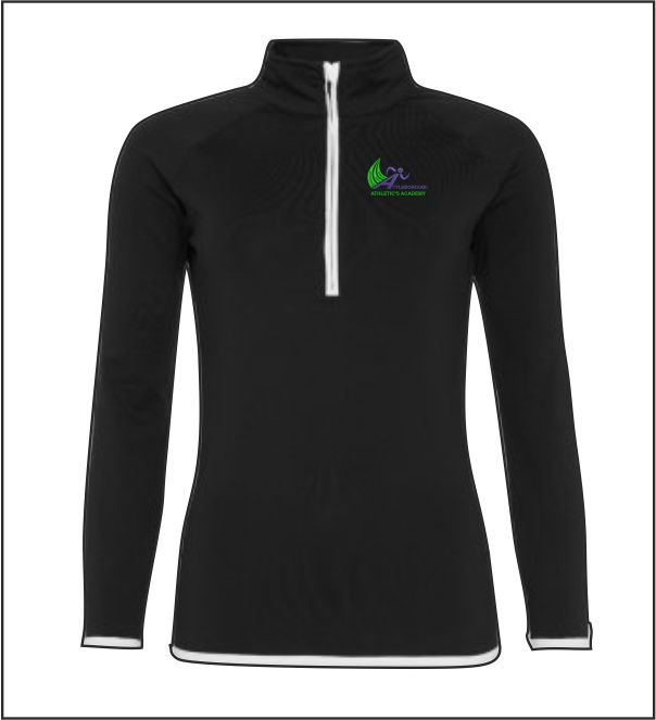 Womens Q Zip Front