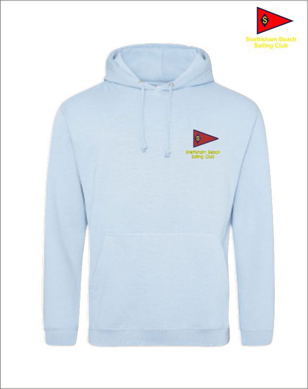 Snettisham Beach Sailing Club Cadet Week 19 Hoodie Front