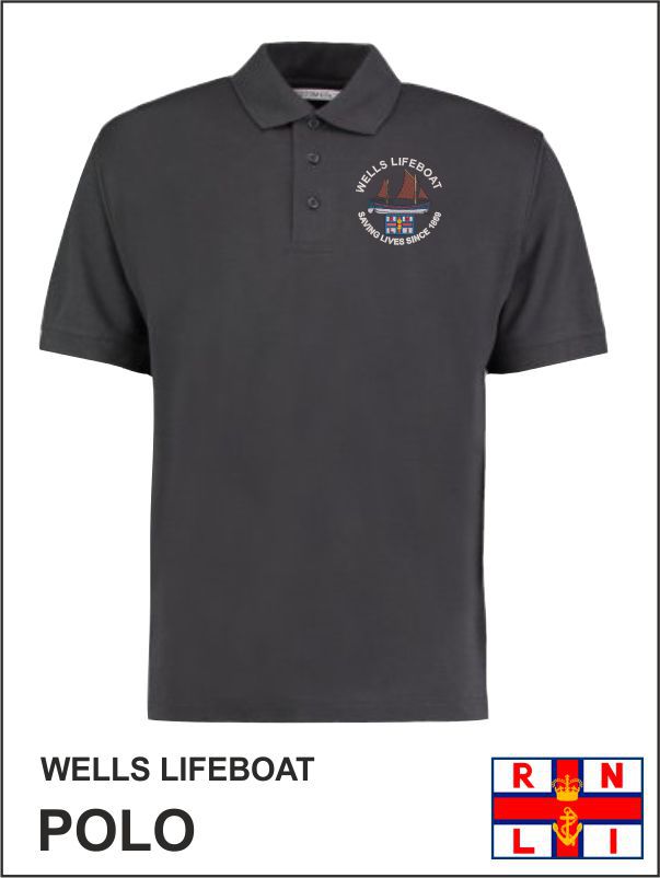 Wells Life Boat Graphite Polo