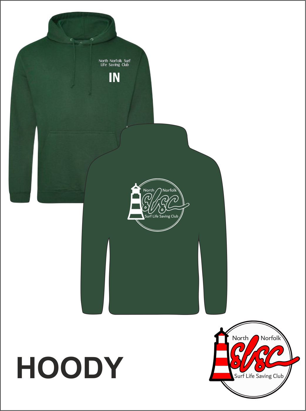 Hoody Bottle Green