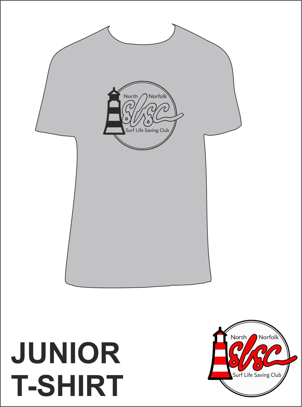 Junior T Shirt Grey