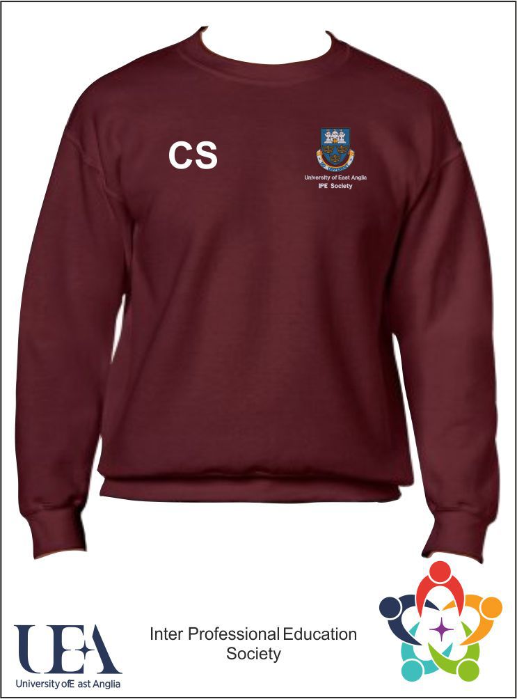 Maroon Sweatshirt Front