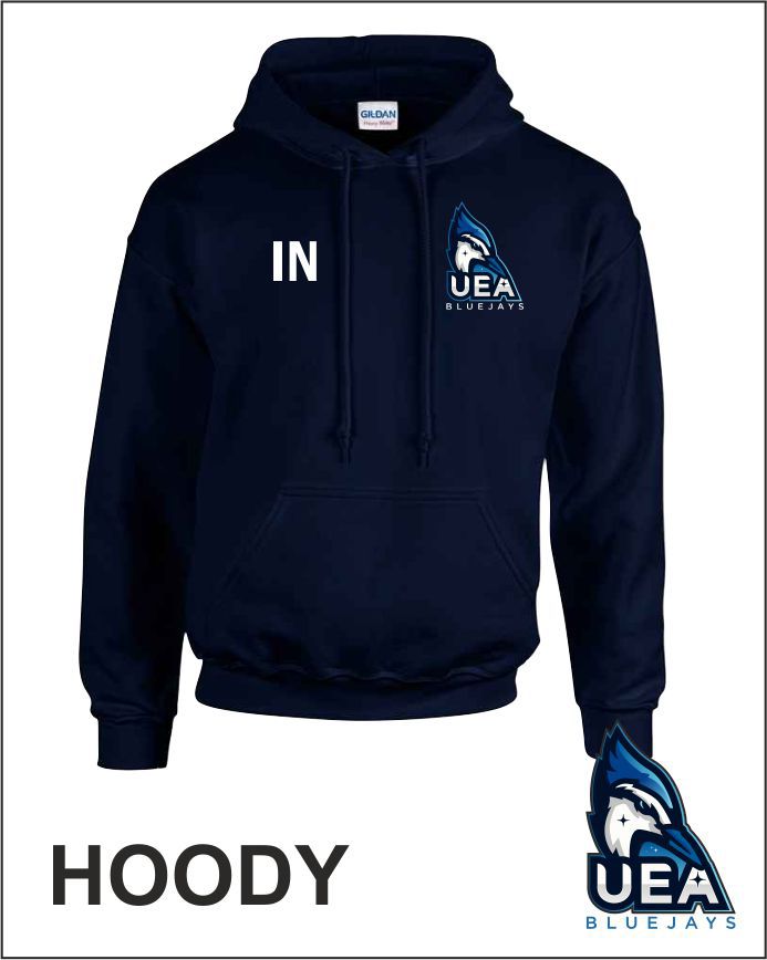 Uea Blue Jays Hoody Front