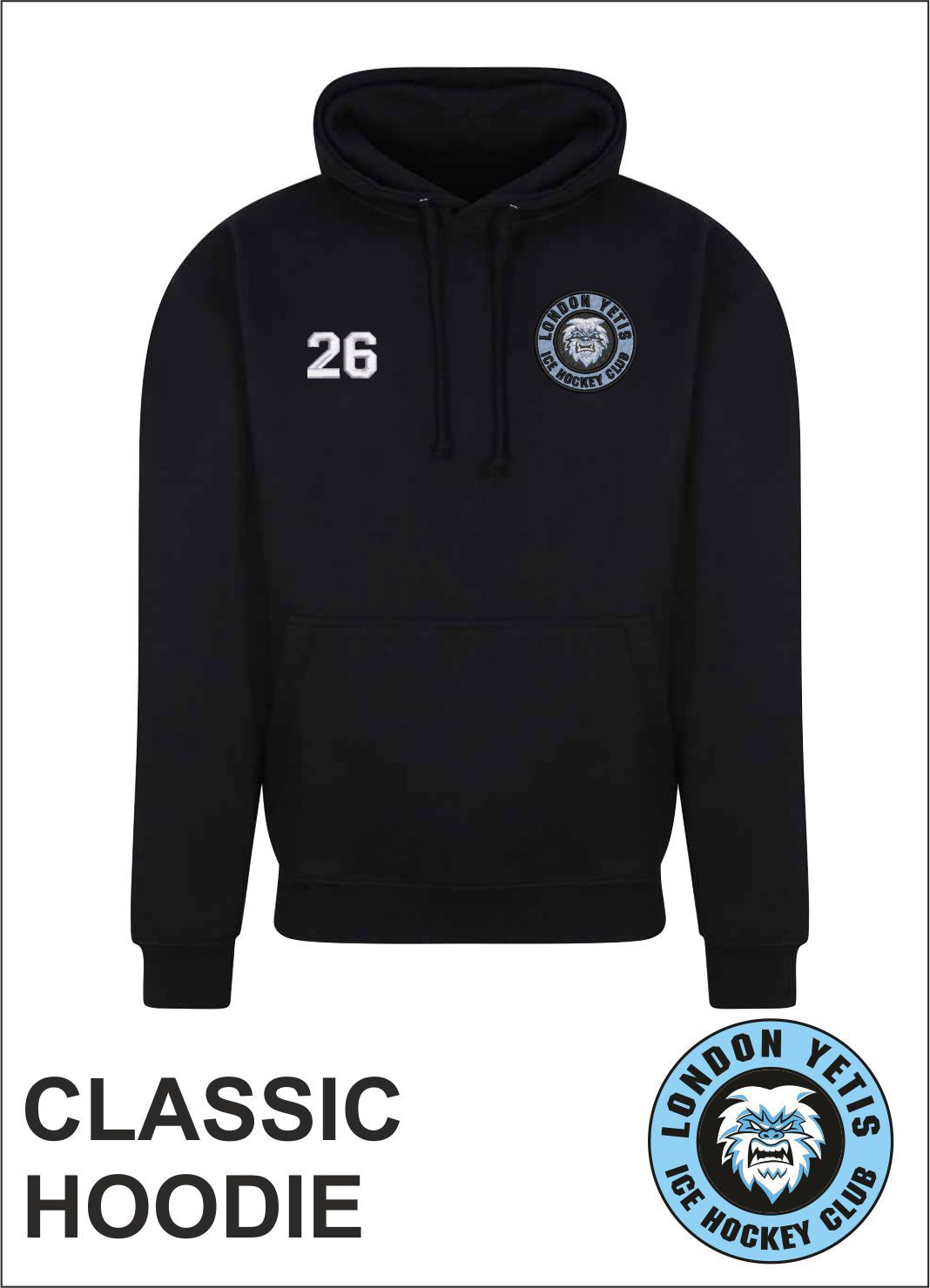 Classic Hoody Black