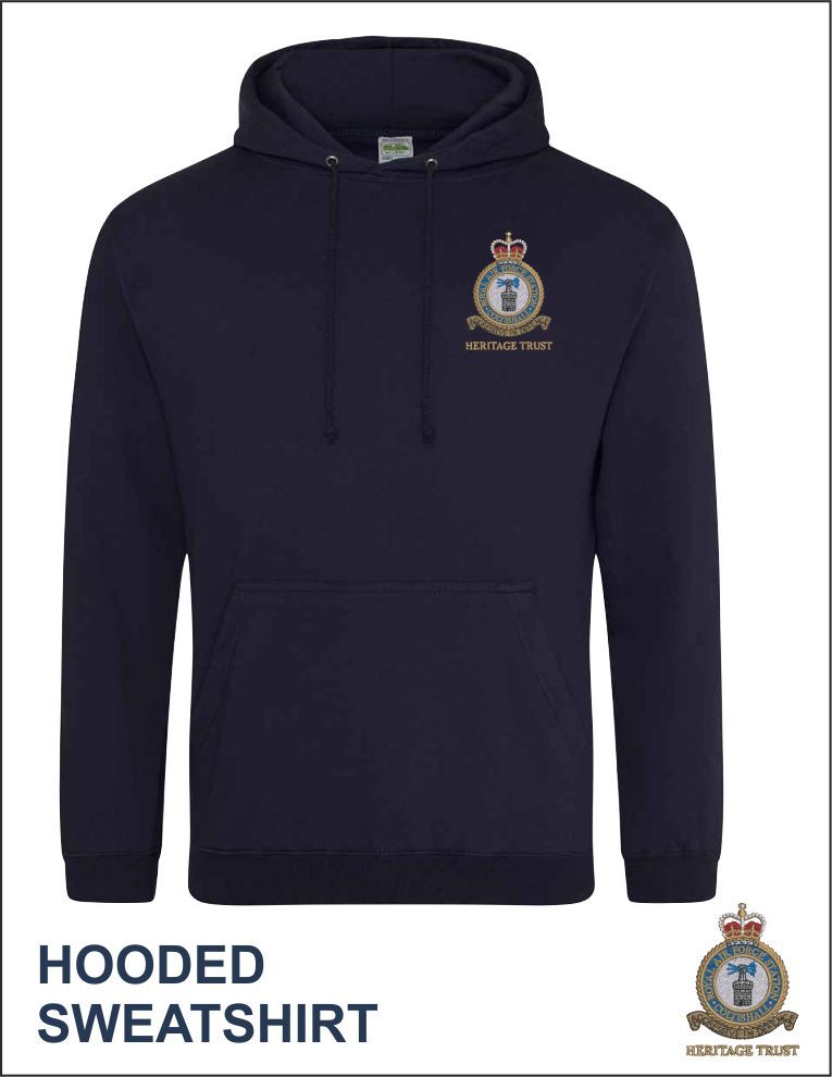 Heritage Hooded Sweatshirt Navy