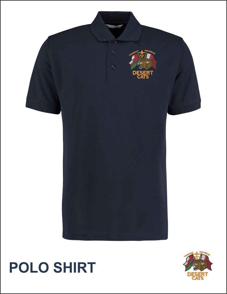 Desert Cap Polo Navy