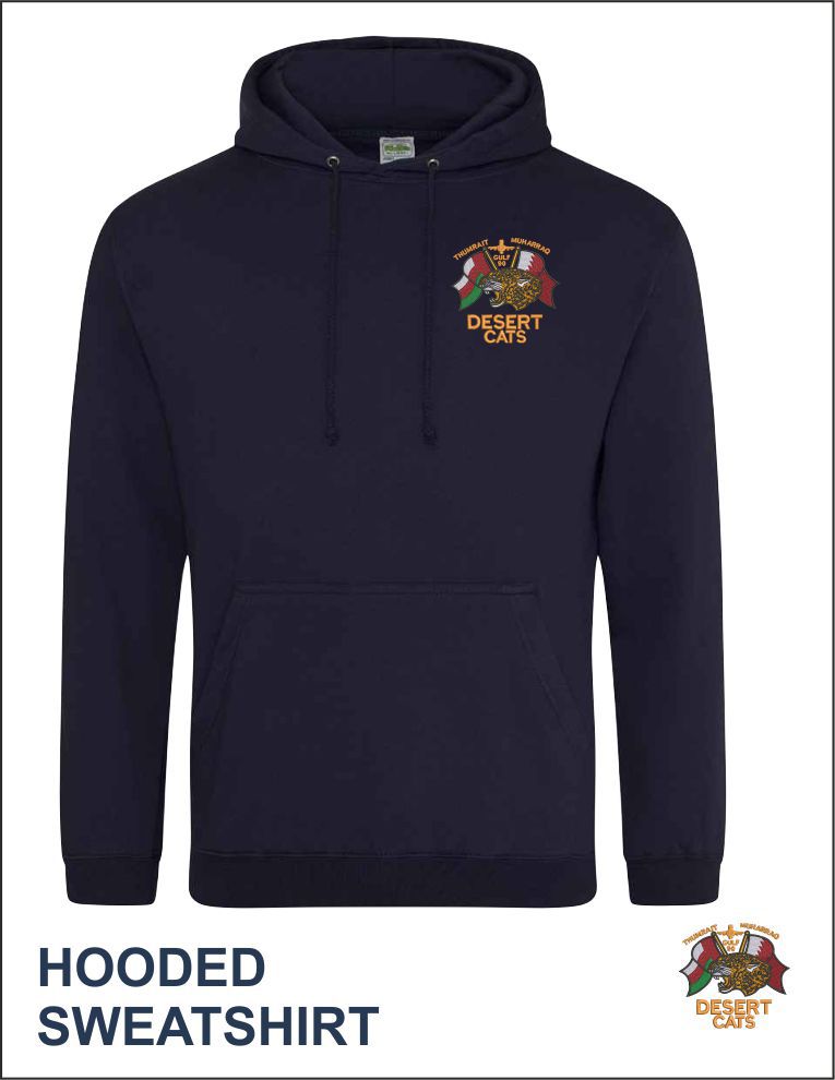 Desert Cap Hooded Sweatshirt Navy