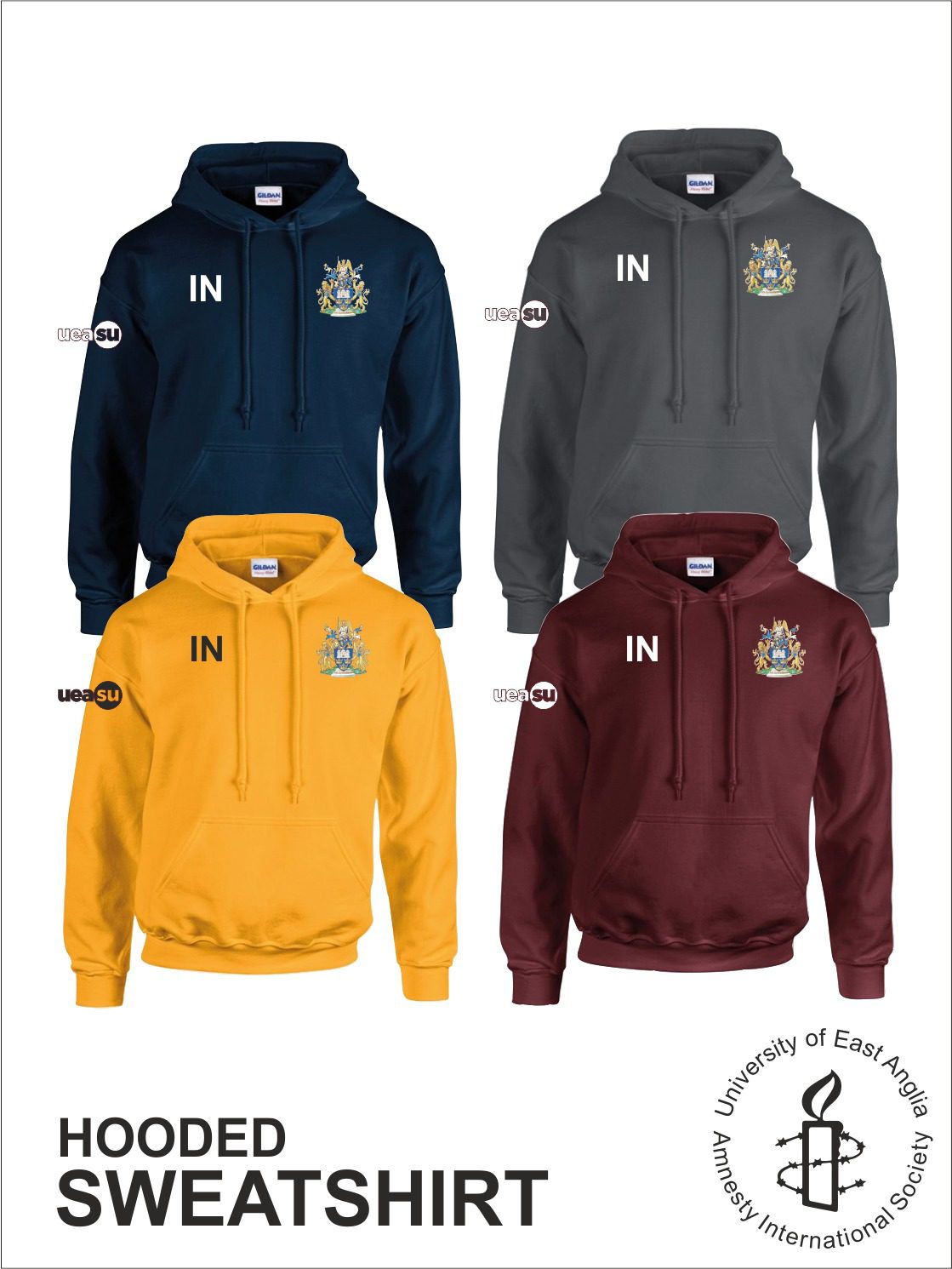 Amnesty International Hoodies