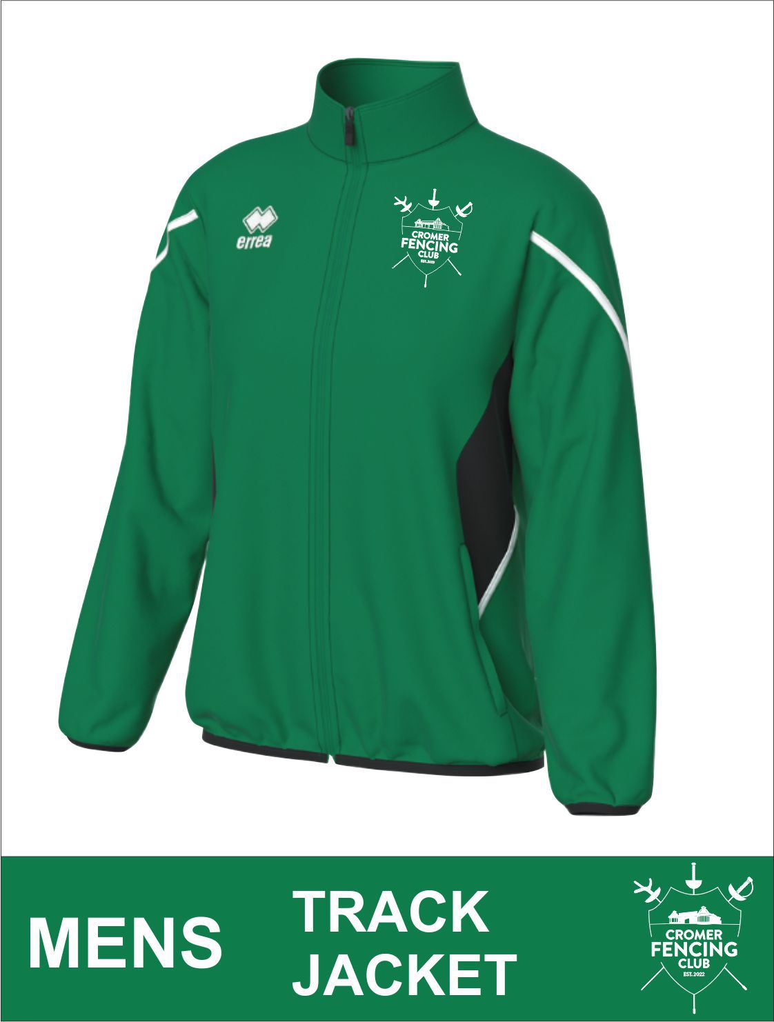 Track Jacket Front Mens