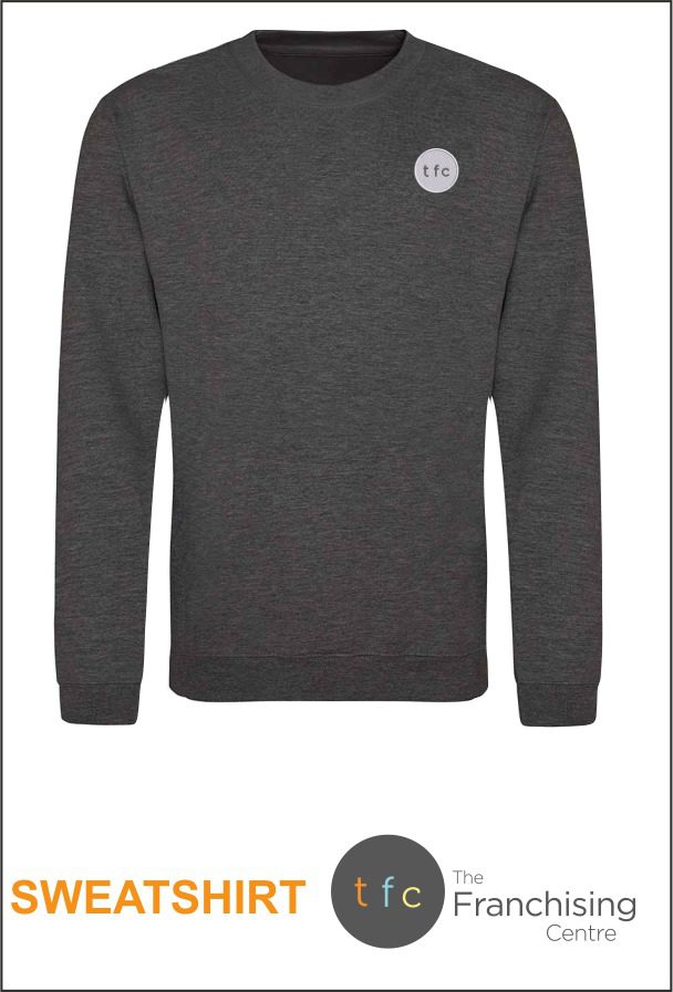 Sweatshirt Front Charcoal