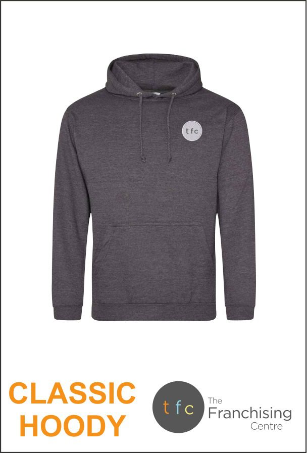 Hoody Front Charcoal