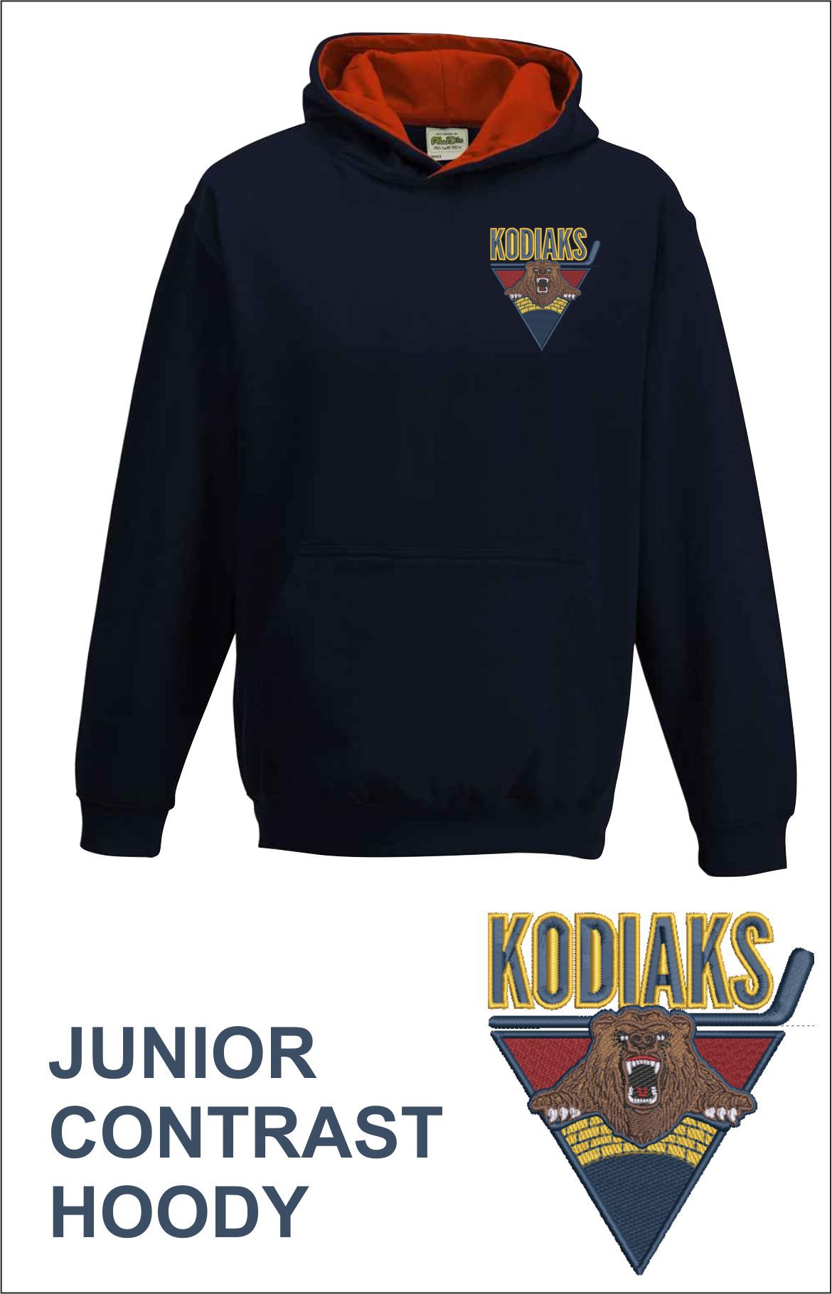 Junior Contrast Hoody