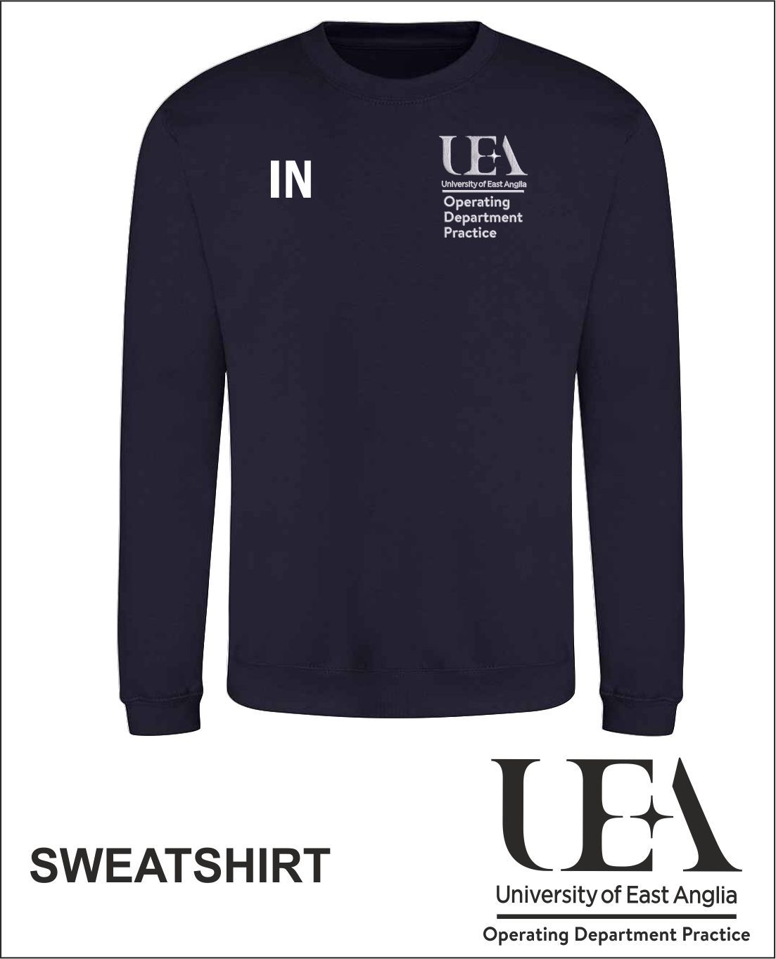 Sweatshirt Front Navy