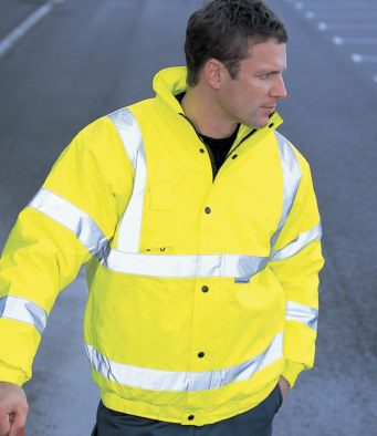 Hi Vis Bomber Jacket