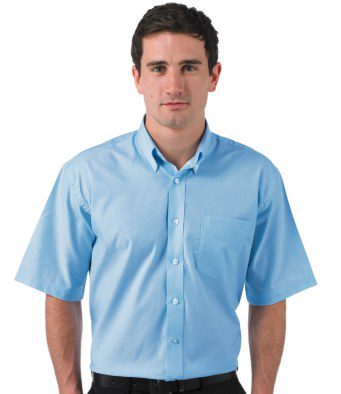 Shirt Short Sleeves Light Blue