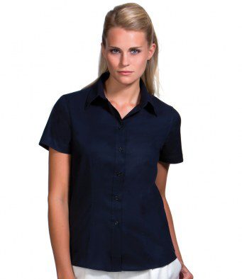 Shirt Ladies Short Sleeve Light Black