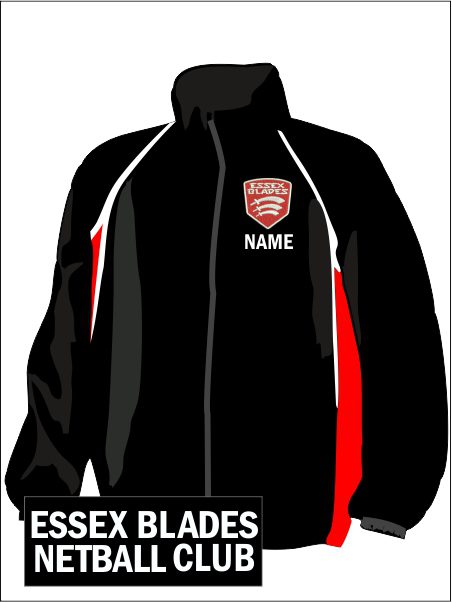 Panel Wp Jacket (essex Blades) Netball Club