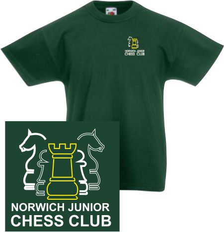 Tee Shirt (norwich Junior Chess Club