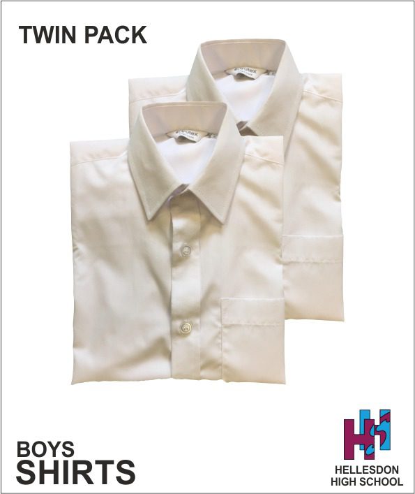 Hellesdon High Boys Twin Pack Shirts