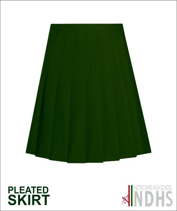 Notre Dame High School Pleat Skirt