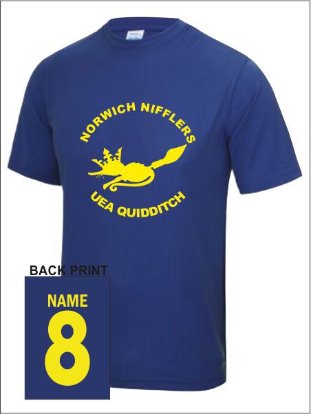 Uea Quidditch Players Tee