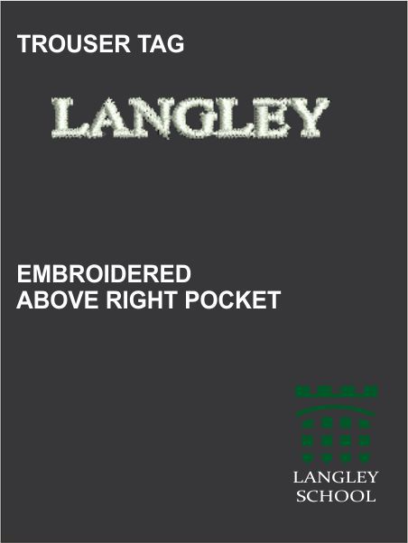 Langley Uniform Trouser Tag