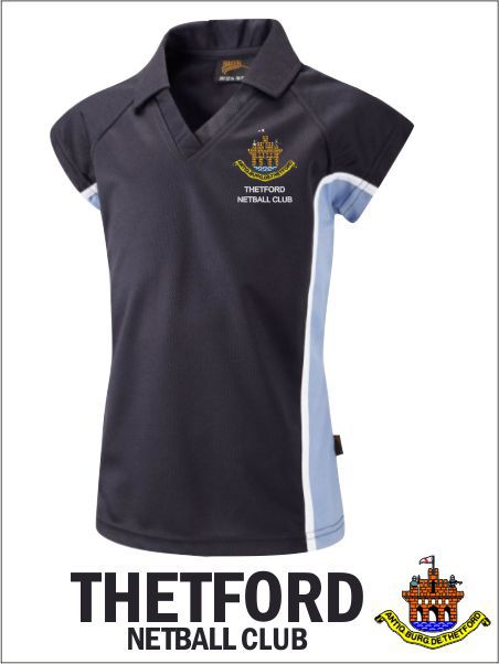 Thetford Netball Player Polo