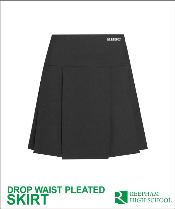 Rhsc Drop Waist Pleat Skirt