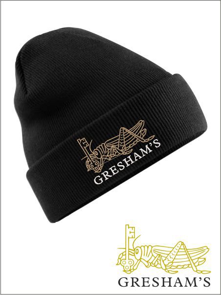 Gresham School Knitted Hat