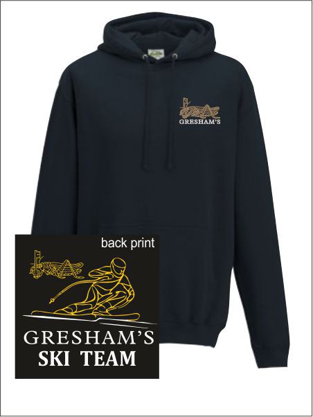 Gresham School Ski Team Hooded Sweatshirt