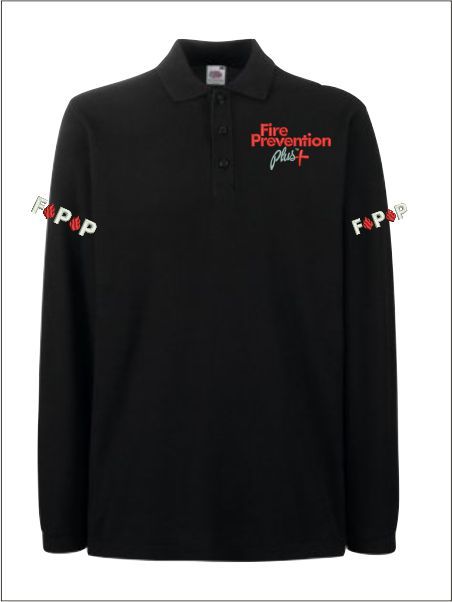 Fire Prevention Ls Polo Front