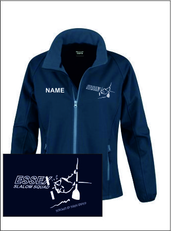 Essex Slalom Womens Navy Softshell