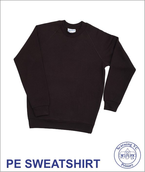 Plain Black Pe Sweatshirt