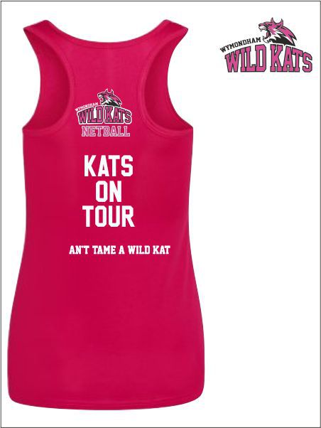 pink tour vest top