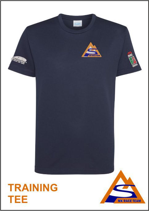 Training Tee Navy Front