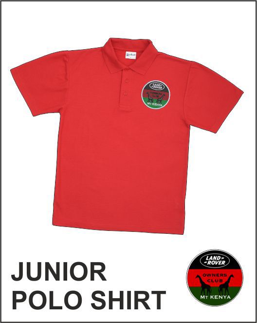 Junior Polo Shirt (Land Rover Mt Kenya) | Birds of Dereham