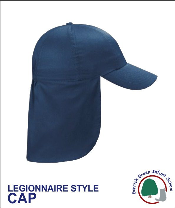 Legionnaire style cap