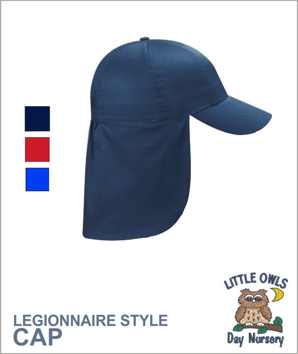 Legionnaire style cap