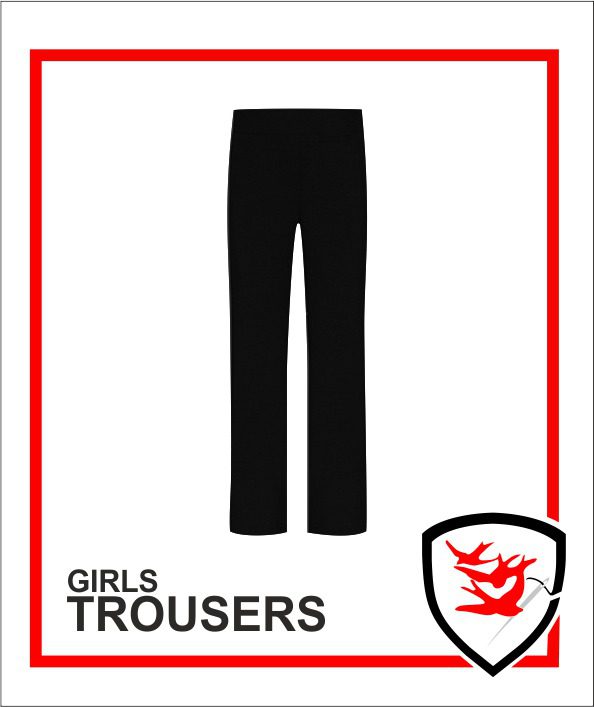 Girls Trousers - Black