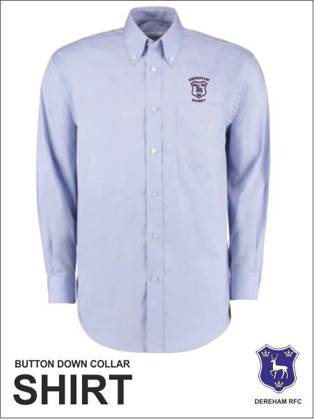 Bd Collar Shirt Purple Crest