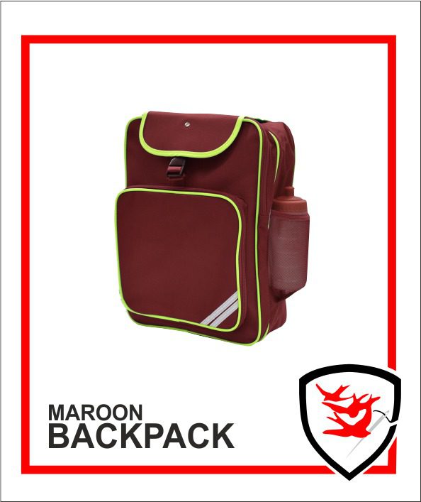 Junior Backpack Maroon