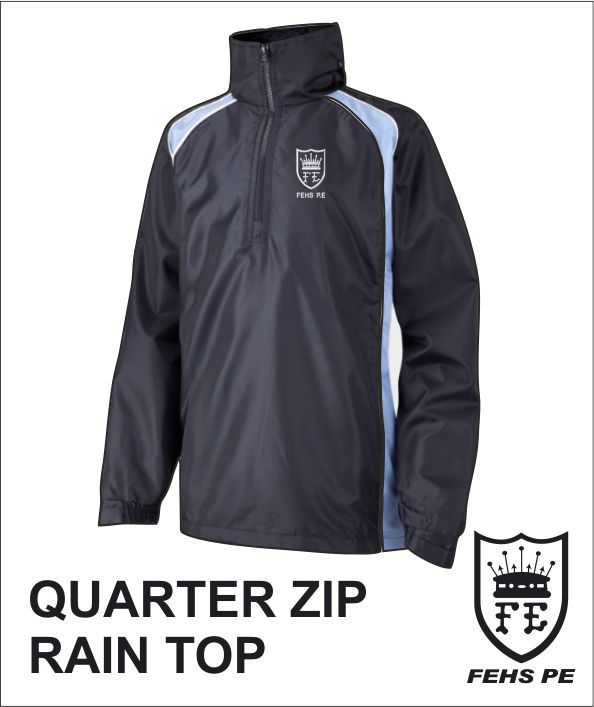 Quarter Zip Rain Top