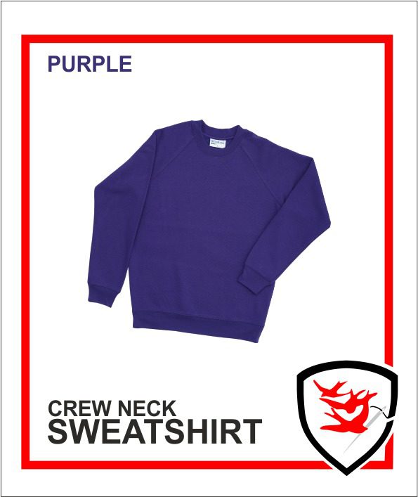 Crew Neck Purple